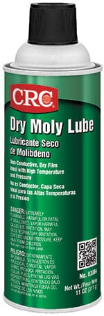CRC® 03084 Extremely Flammable Dry Film Lubricant, 16 oz Aerosol Can, Liquid/Viscous Form, Dark Gray, 0.71